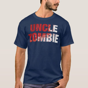 Mens Uncle Zombie Halloween-Kostüm T-Shirt