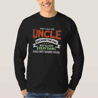 Mens Uncle zu zitieren T-Shirt