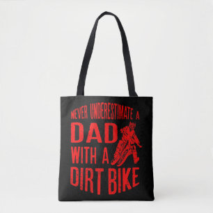 Mens unterschätzen nie einen Vater mit einem Dirt-