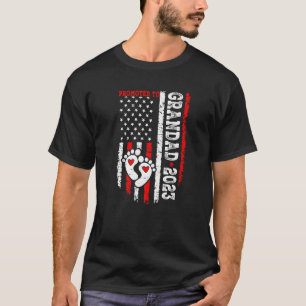 Mens-US-Flagge für die Ost-Großvater 2023 T-Shirt