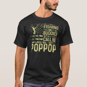 Mens Usa Patriotic für Vater meine Fischerei Buddi T-Shirt