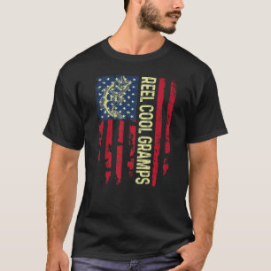 Mens Usa Patriotic Reel Coole Grampen für den best T-Shirt