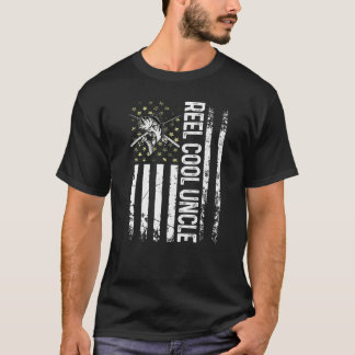 Mens Usa sind Cool für Papa Fishing Vater T-Shirt