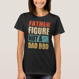 Mens Vater Abbildung kein Vater Bod Vatertag Ret T-Shirt