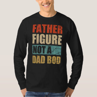 Mens Vater Abbildung kein Vater Bod Vatertag Ret T-Shirt