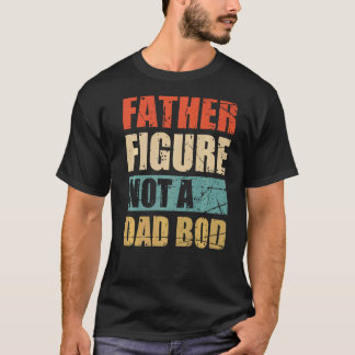 Mens Vater Abbildung kein Vater Bod Vatertag Ret T-Shirt