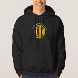 Mens Vater Ballers Football Softball Vater Hoodie