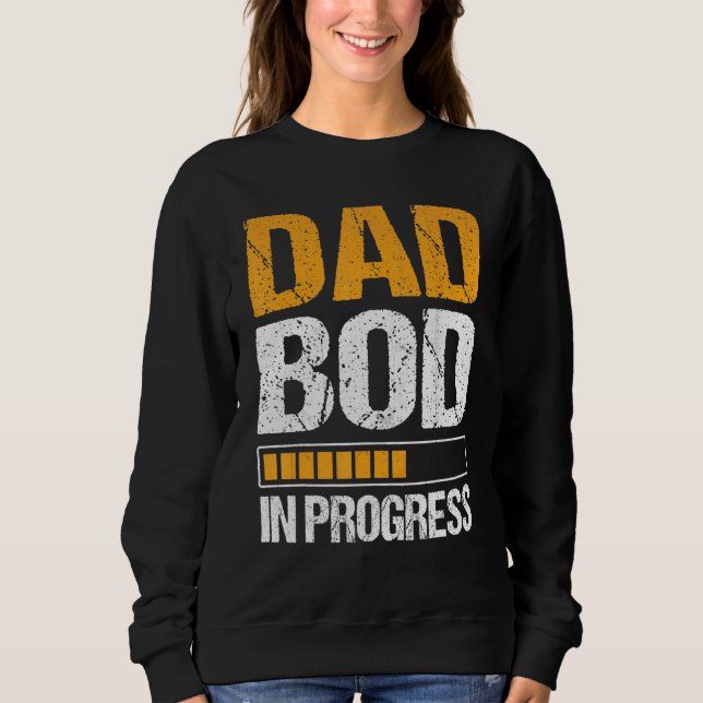 Mens Vater Bod im Gange Sweatshirt (Vorderseite)