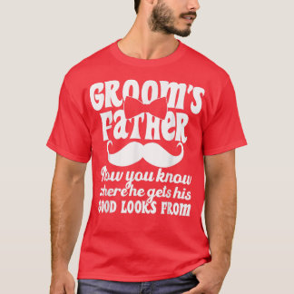 Mens Vater der Groom Hochzeitskostüme Grooms Fa T-Shirt