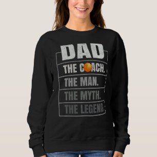 Mens Vater Der Trainer Mythos der legendären Tisch Sweatshirt