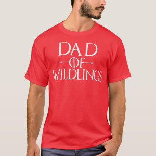 Mens Vater der Wildlings  T-Shirt