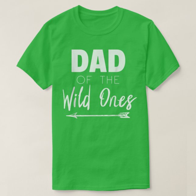 Mens Vater der Wildtiere Vater Paare  T-Shirt (Design vorne)