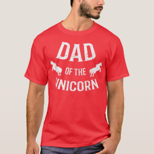 Mens Vater des einhorngleichen Vaters Kinderfunn T-Shirt
