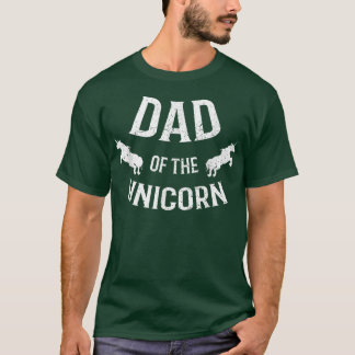 Mens Vater des einhorngleichen Vaters Kinderfunn T-Shirt