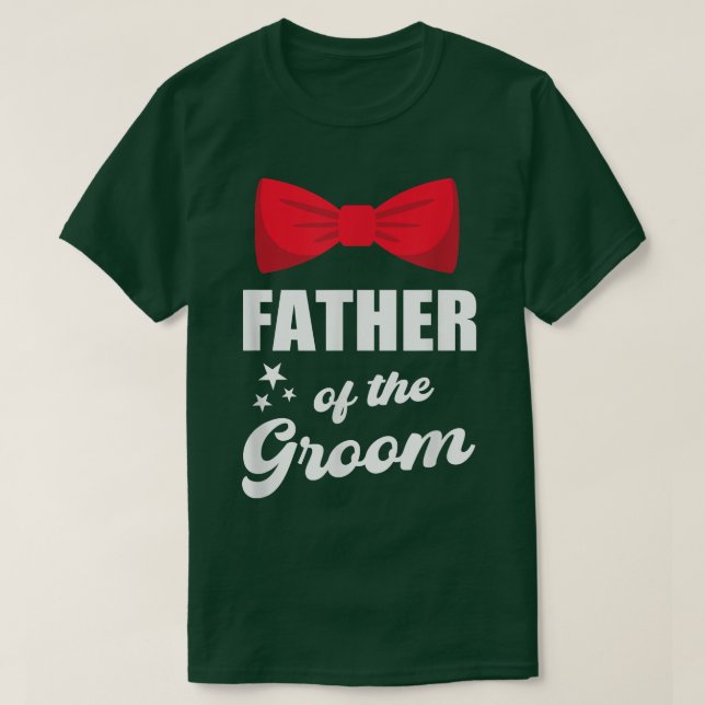 Mens Vater des Grooms Hochzeit Verheirateter Jungg T-Shirt (Design vorne)