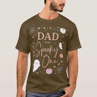 Mens Vater des Spooky One Girl Erstes GeburtstagsB T-Shirt