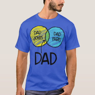 Mens Vater Furzen Vater Jokes Bad Puns Joke Daddy T-Shirt