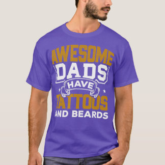 Mens Vater Geburtstagsgeschenk Papa tätowieren pha T-Shirt