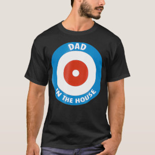 Mens Vater im Haus Curling Väter Tageshemd T-Shirt