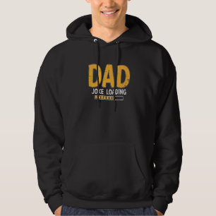 Mens Vater Joke Loading Bitte warten Spaß Daddy Fa Hoodie