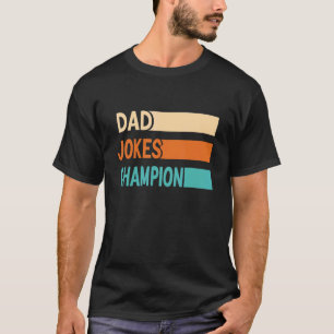 Mens Vater Jokes Champion Vatertag 2022 Daddy R T-Shirt