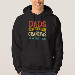 Mens Vater kennen eine Menge Grandpas wissen alles Hoodie