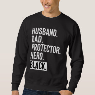 Mens Vater Last Minute Vathage Outfit aus der Ehef Sweatshirt