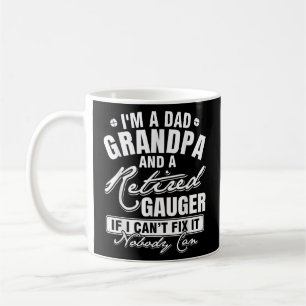 Mens Vater Opa und Gauger Funny Kaffeetasse