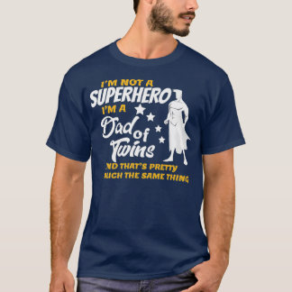 Mens Vater von Twins Funny Gift für Twins Vater T-Shirt