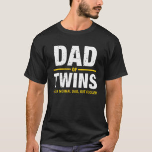 Mens Vater von zwei Gewinnen mit zwei Gewinnen T-Shirt