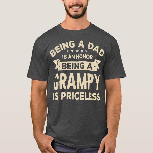 Mens VATER zu sein ist ein EHRE, ein GRAMPING zu s T-Shirt (Vorderseite)