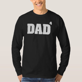 Mens Vater zum 4. Power Vatertag für Papa Da T-Shirt