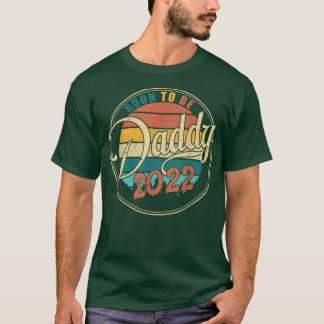 Mens Vaters Day Shirt neuer Papa bald zu Daddy Es