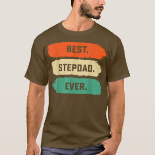 Mens Vaters Day T-Shirt von Family Best StepDad Ev
