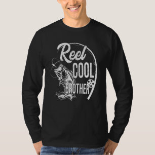 Mens Vatertag Angeln Coole Brüderfische T-Shirt