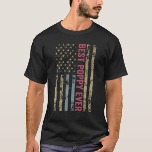 Mens Vatertag Beste Mohn je Männer mit uns Amer T-Shirt