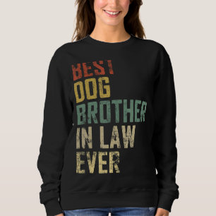Mens Vatertag Bester Hundebrüder im Jura je Vint Sweatshirt