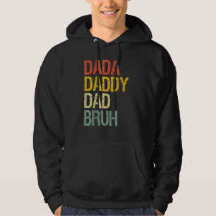 Mens Vatertag Dada Daddy Vater Bruh 43 Hoodie