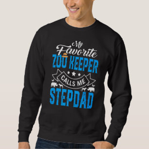 Mens Vatertag Mein Lieblings-Zoo-Halter ruft mich Sweatshirt