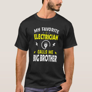 Mens Vatertag Mein Lieblingselektrischer ruft mich T-Shirt