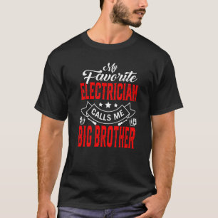Mens Vatertag Mein Lieblingselektrischer ruft mich T-Shirt