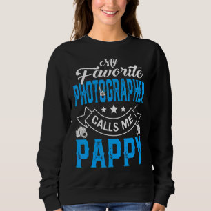 Mens Vatertag Mein Lieblingsfotograf ruft M an Sweatshirt
