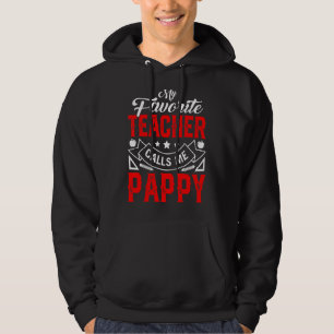 Mens Vatertag Mein Lieblingslehrer nennt mich Pap Hoodie