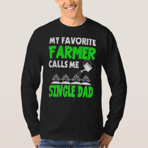 Mens Vatertag Mein liebster Bauer nennt mich Singe T-Shirt