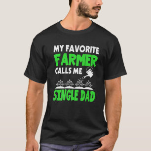 Mens Vatertag Mein liebster Bauer nennt mich Singe T-Shirt