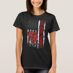 Mens Vatertag Rollen Cool Pawpaw Fisch Amerikaner T-Shirt
