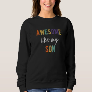 Mens Vatertag von Kindern und Sohn Phantastisch wi Sweatshirt