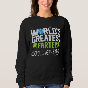 Mens Vatertag Welt der beste Vater Vaterschaft 2 Sweatshirt