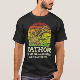 Mens Vathor Vater Thor Viking Vater Vatertag T-Shirt