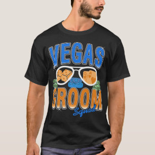 Mens Vegas Groom Squad Bachelor T-Shirt